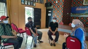 BNN Kota Banjarbaru,- Silaturahmi dan koordinasi persiapan kegiatan Operasional IBM di Kelurahan Sungai Tiung BNN Kota Banjarbaru,- Silaturahmi dan koordinasi persiapan kegiatan Operasional IBM di Kelurahan Sungai Tiung