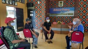 BNN Kota Banjarbaru,- Silaturahmi dan koordinasi persiapan kegiatan Operasional IBM di Kelurahan Sungai Tiung BNN Kota Banjarbaru,- Silaturahmi dan koordinasi persiapan kegiatan Operasional IBM di Kelurahan Sungai Tiung