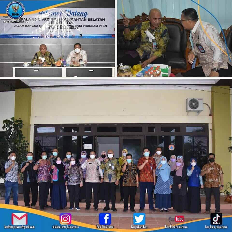BNN Kota Banjarbaru - Monitoring dan Evaluasi pelaksanaan program kegiatan P4GN BNN Kota Banjarbaru – Monitoring dan Evaluasi pelaksanaan program kegiatan P4GN