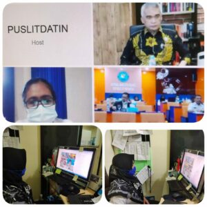 BNN Kota Banjarbaru - Rapat Pejabat Pengelola Informasi dan Dokumentasi di BNN RI, Kondisi dan saat ini dan tantangan di Masa Depan secara virtual