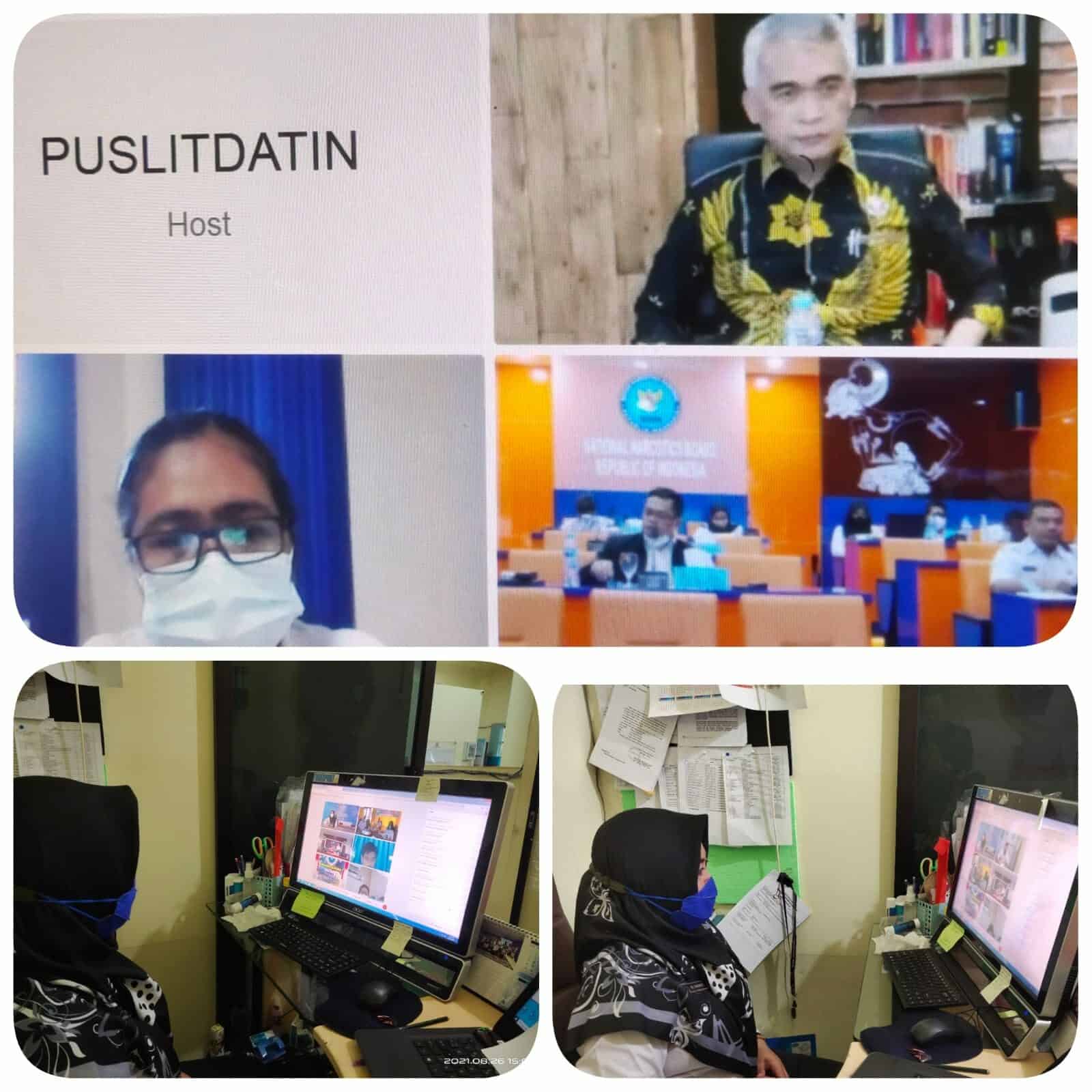 BNN Kota Banjarbaru - Rapat Pejabat Pengelola Informasi dan Dokumentasi di BNN RI, Kondisi dan saat ini dan tantangan di Masa Depan secara virtual BNN Kota Banjarbaru - Rapat Pejabat Pengelola Informasi dan Dokumentasi di BNN RI, Kondisi dan saat ini dan tantangan di Masa Depan secara virtual