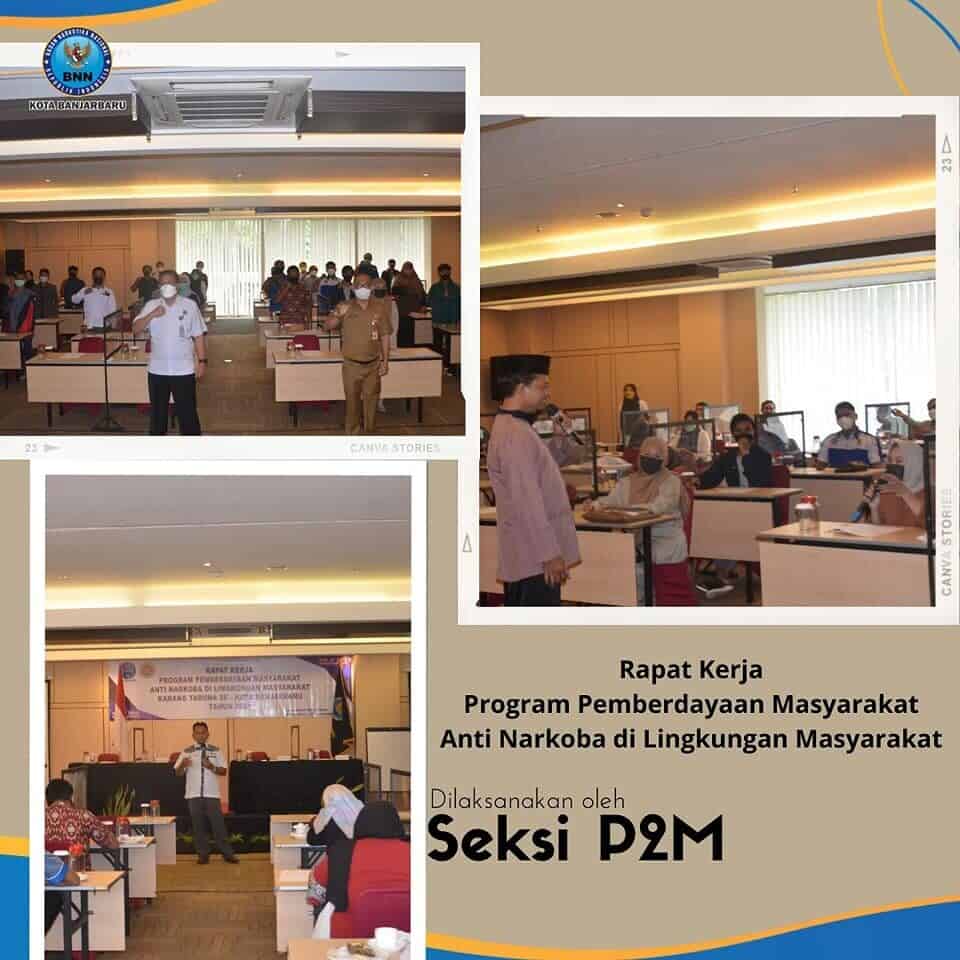 Kegiatan BNN Kota Banjarbaru, Bid P2M dan Pemberantasan Konsep Otomatis