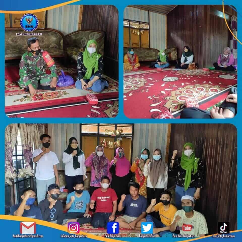 BNN Kota Banjarbaru melaksanakan kegiatan Intervensi Berbasis Masyarakat di dua Kelurahan BNN Kota Banjarbaru melaksanakan kegiatan Intervensi Berbasis Masyarakat di dua Kelurahan