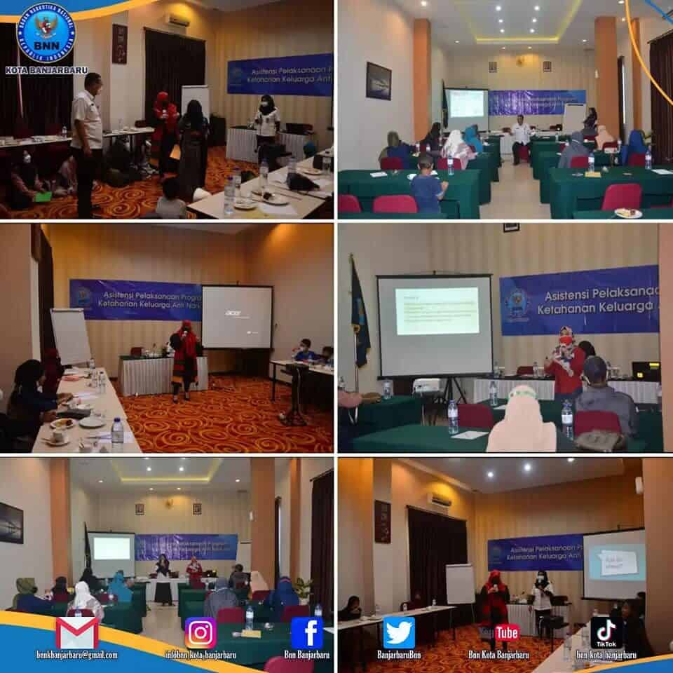 BNN Kota Banjarbaru, Asistensi Pelaksanaan Program Ketahanan Keluarga Anti Narkoba BNN Kota Banjarbaru, Asistensi Pelaksanaan Program Ketahanan Keluarga Anti Narkoba