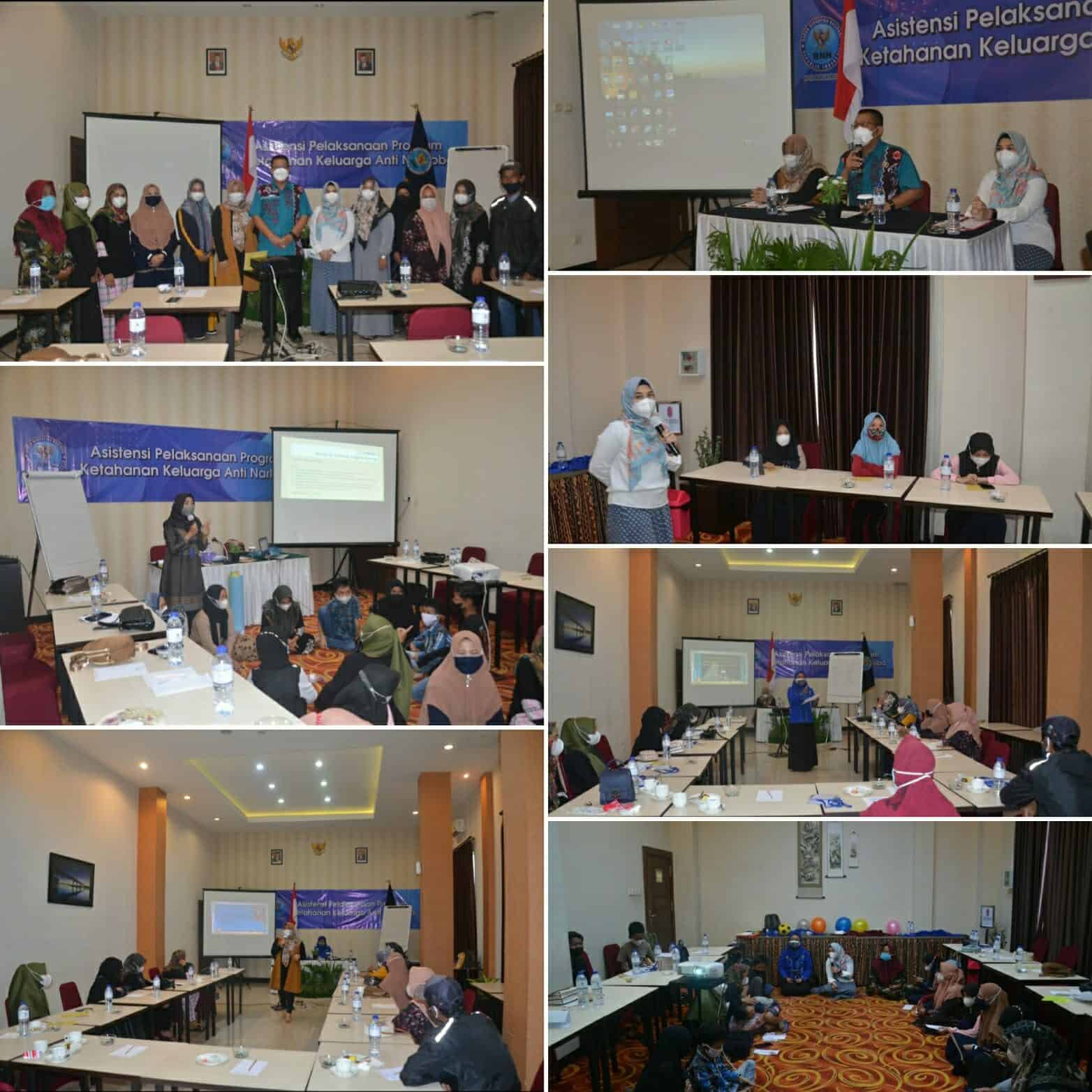 BNN Kota Banjarbaru - Asistensi Pelaksanaan Program Ketahanan Keluarga Anti Narkoba. tahap 1 Konsep Otomatis
