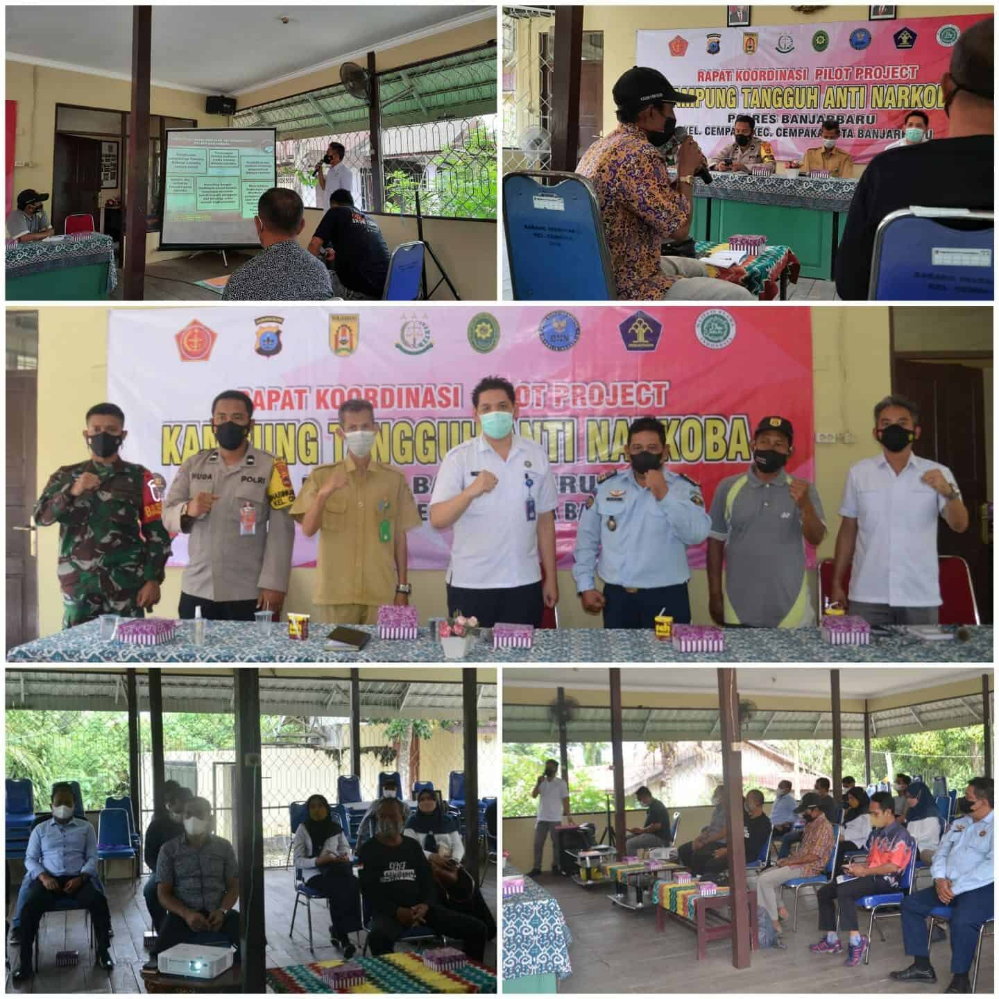 BNNK Banjarbaru - Menghadiri Rapat Koordinasi Pilot Project Kampung Tangguh Anti Narkoba Kota Banjarbaru BNNK Banjarbaru - Menghadiri Rapat Koordinasi Pilot Project Kampung Tangguh Anti Narkoba Kota Banjarbaru