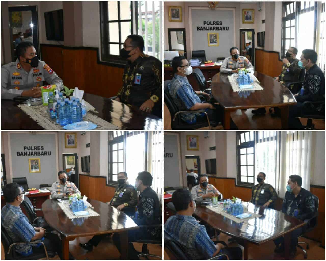 BNN Kota Banjarbaru - Kunjungan dan Silaturahmi Kepala BNN Kota Banjarbaru Konsep Otomatis