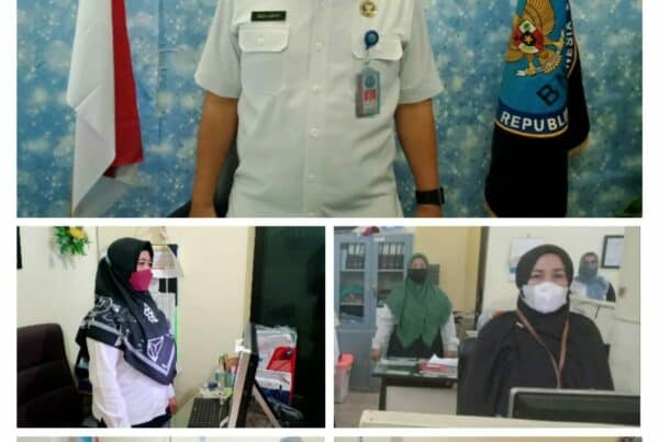 Kegiatan BNN Kota Banjarbaru – Mendengarkan lagu kebangsaan Indonesia Raya.
