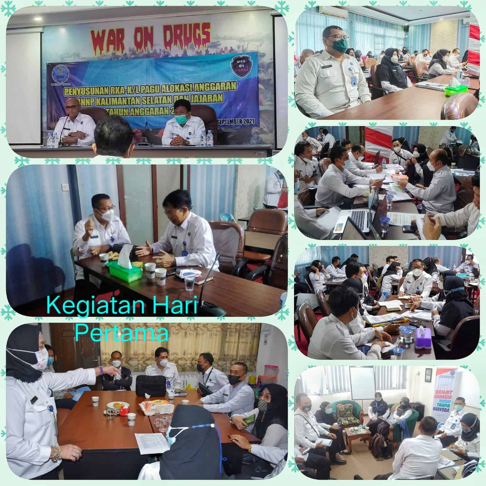 BNN Kota Banjarbaru - Penyusunan RKA-K/L Pagu Alokasi Anggaran BNNP Kalsel dan Jajaran Tahun Anggaran 2022. BNN Kota Banjarbaru – Penyusunan RKA-K/L Pagu Alokasi Anggaran BNNP Kalsel dan Jajaran Tahun Anggaran 2022.