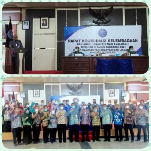 BNN Kota Banjarbaru – Rapat koordinasi kelembagaan dan Analisa serta Evaluasi capaian kerja triwulan III Tahun anggaran 2021 BNN Kota Banjarbaru – Rapat koordinasi kelembagaan dan Analisa serta Evaluasi capaian kerja triwulan III Tahun anggaran 2021