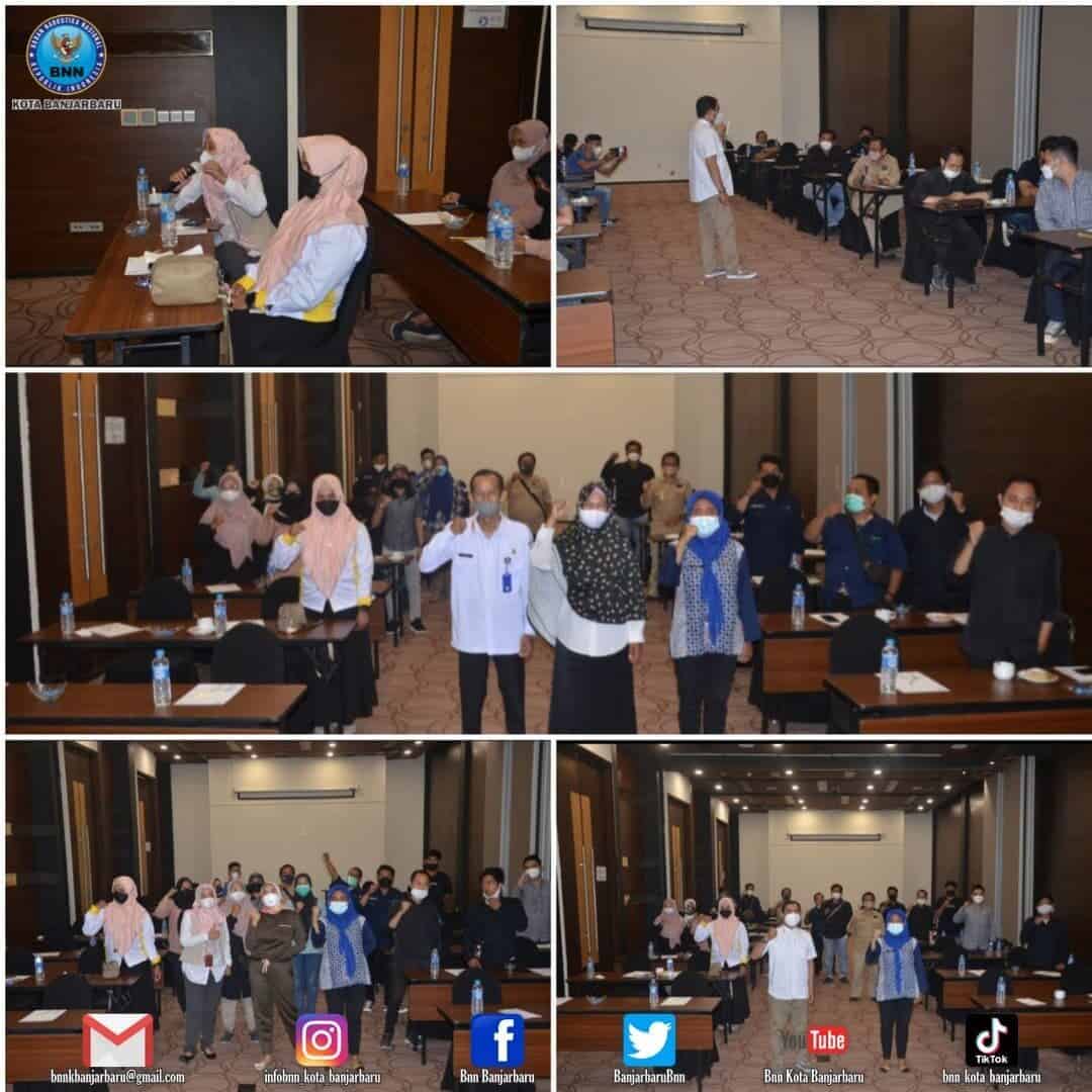BNN Kota Banjarbaru - Penguatan Kapasitas Kepada Insan Media Untuk Mendukung Kota Tanggap Ancaman Narkoba. BNN Kota Banjarbaru – Penguatan Kapasitas Kepada Insan Media Untuk Mendukung Kota Tanggap Ancaman Narkoba.