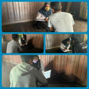 BNN Kota Banjarbaru - Kegiatan Screening Intervensi Lapangan (SIL) di Kelurahan Cempaka