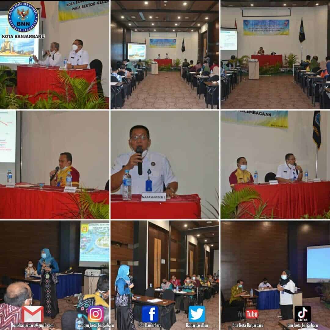 BNN Kota Banjarbaru - Konsolidasi Kebijakan Kota Tanggap Ancaman Narkoba pada Sektor Kelembagaan. BNN Kota Banjarbaru – Konsolidasi Kebijakan Kota Tanggap Ancaman Narkoba pada Sektor Kelembagaan.