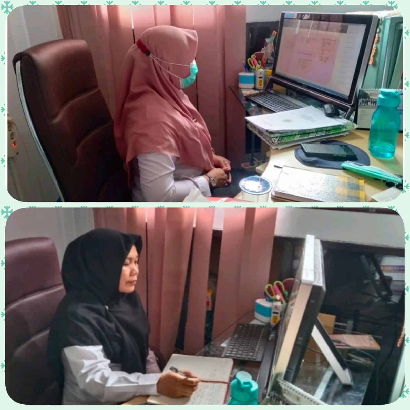 NN Kota Banjarbaru - Mengikuti Pertemuan Virtual Kegiatan Rapat Koordinasi Nasional Perencanaan Pengembangan Kompetensi Pegawai BNN Konsep Otomatis