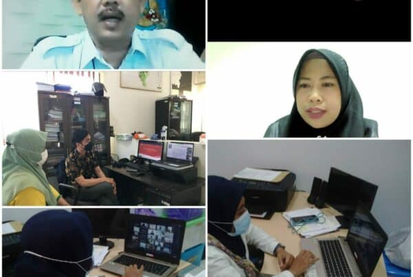 P2M BNN Kota Banjarbaru – Mengikuti kegiatan Fasilitasi Program Desa Bersinar secara virtual.