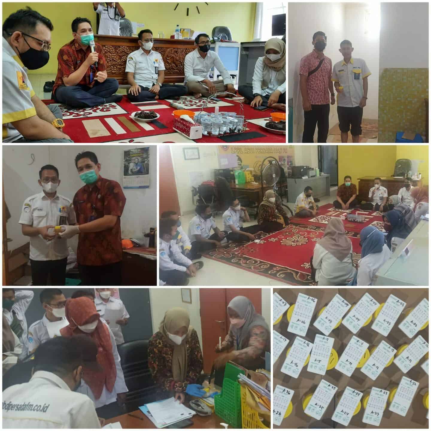 BNN Kota Banjarbaru - Kegiatan Screening test urine bagi pegawai LPPL Radio Abdi Persada Banjarbaru BNN Kota Banjarbaru – Kegiatan Screening test urine bagi pegawai LPPL Radio Abdi Persada Banjarbaru
