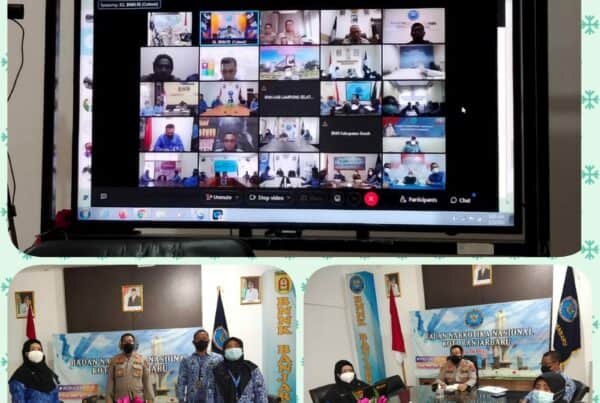 BNN Kota Banjarbaru-Mengikuti Video Conference dalam rangka Rapat Pimpinan di lingkungan Badan Narkotika Nasional.
