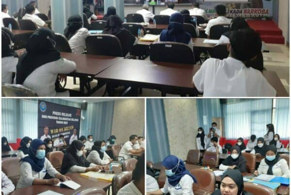 P2M BNN Kota Banjarbaru - Menghadiri Undangan Bidang P2M BNNP Kalimantan Selatan dalam rangka Pengayaan Referensi Advokasi.