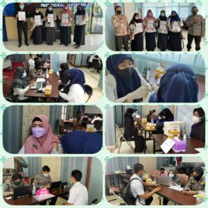 BNN Kota Banjarbaru Kalimantan Selatan,- Melakukan vaksin booster yg di laksanakan oleh BNNP Kalsel bekerja sama dengan Bidokkes Polda Kalsel. BNN Kota Banjarbaru Kalimantan Selatan,- Melakukan vaksin booster yg di laksanakan oleh BNNP Kalsel bekerja sama dengan Bidokkes Polda Kalsel.