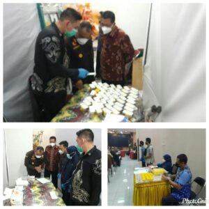 P2M BNN Kota Banjarbaru - Pelaksanaan kegiatan Sosialisasi & Tes Urine bagi Pegawai dan Honorer Kejaksaan Negeri Banjarbaru