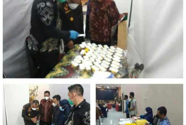 P2M BNN Kota Banjarbaru - Pelaksanaan kegiatan Sosialisasi & Tes Urine bagi Pegawai dan Honorer Kejaksaan Negeri Banjarbaru