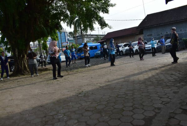 BNN Kota Banjarbaru - Pembinaan Jasmani Pegawai BNN Kota Banjarbaru.