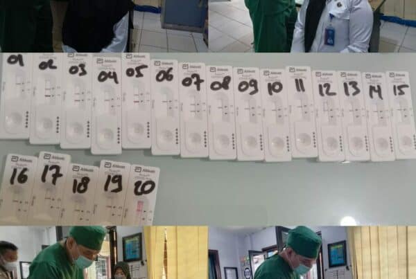 BNN Kota Banjarbaru – Melaksanakan Pemeriksaan Kesehatan dan Rapid test Swab Antigen kepada pegawai BNN Kota Banjarbaru.