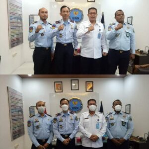 Kepala BNN Kota Banjarbaru – Menerima kunjungan dan Silaturahmi dari Karupbasan Kelas I Banjarmasin Kepala BNN Kota Banjarbaru – Menerima kunjungan dan Silaturahmi dari Karupbasan Kelas I Banjarmasin