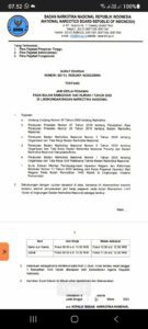 BNN Kota Banjarbaru – Jam kerja saat Ramadhan (bulan puasa)