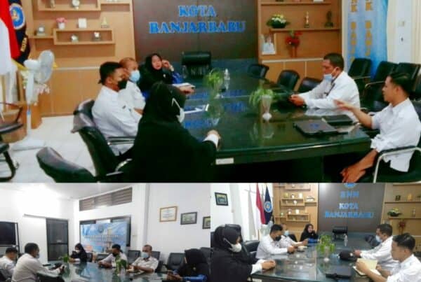 BNN Kota Banjarbaru – Rapat evaluasi kegiatan kehumasan (tim medsos)
