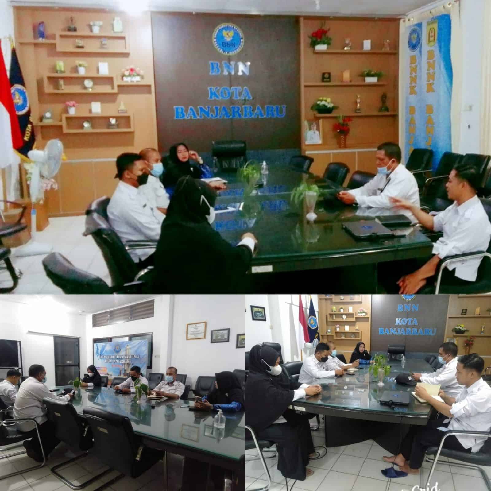 BNN Kota Banjarbaru - Rapat evaluasi kegiatan kehumasan (tim medsos) BNN Kota Banjarbaru – Rapat evaluasi kegiatan kehumasan (tim medsos)