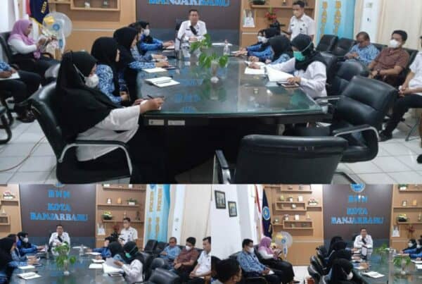 BNN Kota Banjarbaru – Rapat persiapan penilaian TPN MENPAN RB