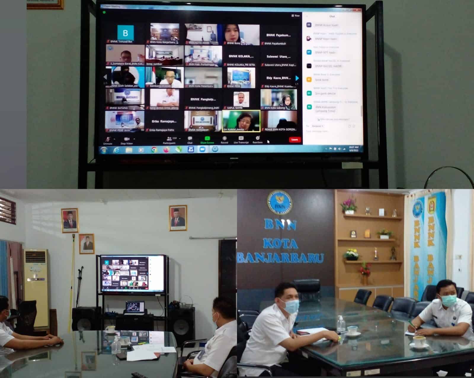 BNN Kota Banjarbaru - Sosialisasi Mengenai Pengisian Lembar Penilaian Penghargaan Petugas Rehabilitasi BNN Kota Banjarbaru – Sosialisasi Mengenai Pengisian Lembar Penilaian Penghargaan Petugas Rehabilitasi