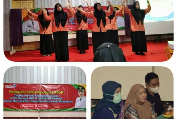 Kegiatan *BNN Kota Banjarbaru*  Menghadiri undangan DP2KBP3A dlm rangka Penilaian Lomba PIK R Tingkat Provinsi Kalimantan