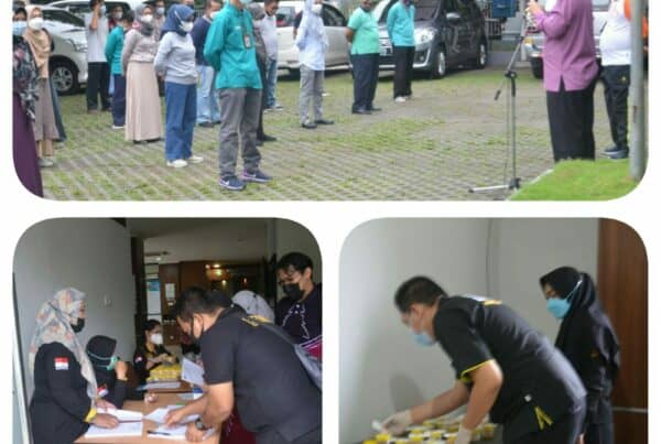 BNN Kota Banjarbaru Sosialisasi P4GN dan Screening test urine bagi pegawai BBTKLPP BJb