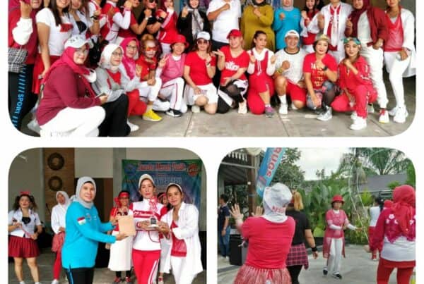 Zumba merah putih Zumba merah putih
