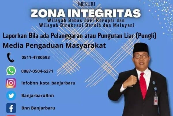 BNN Kota Banjarbaru - Zona Integriras BNN Kota Banjarbaru – Zona Integriras