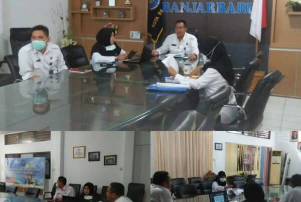 BNN Kota Banjarbaru-Mengikuti Rapat Pimpinan BNNP Kalsel dan Jajaran secara Virtual