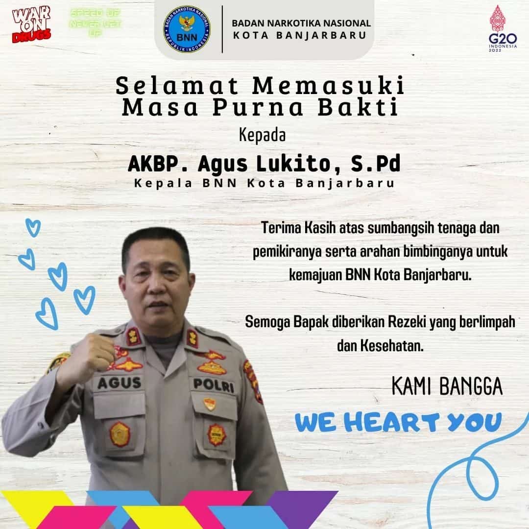 Kegiatan BNN Kota Banjarbaru - Serah Terima Jabatan dan Pelepasan Memasuki Purna Tugas Kegiatan BNN Kota Banjarbaru – Serah Terima Jabatan dan Pelepasan Memasuki Purna Tugas