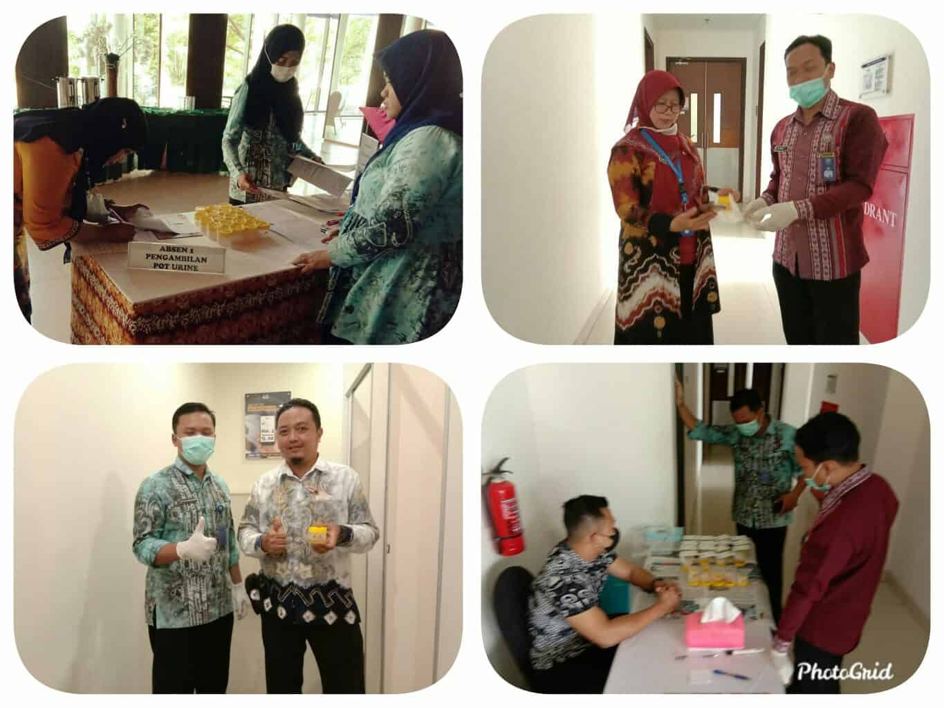 Kegiatan P2M BNN Kota Banjarbaru - Pemberdayaan Masy melalui test urine di Instansi Pemerintah Kota Banjarbaru Kegiatan P2M BNN Kota Banjarbaru – Pemberdayaan Masy melalui test urine di Instansi Pemerintah Kota Banjarbaru