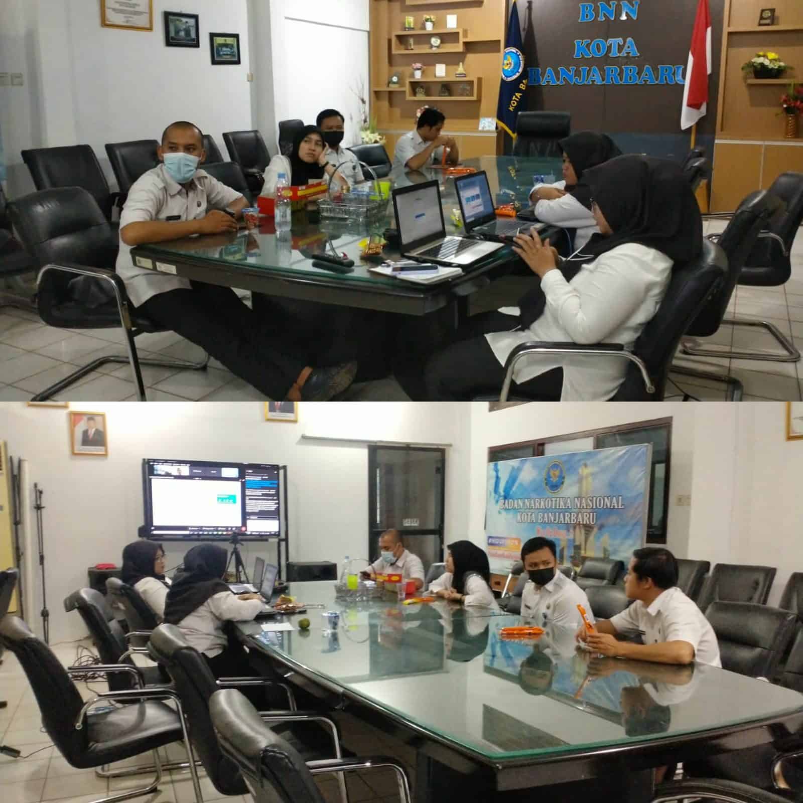 BnN Kota Banjarbaru menghadiri Undangan Virtual Rapat Sosialisasi Aplikasi MMS tahap III BnN Kota Banjarbaru menghadiri Undangan Virtual Rapat Sosialisasi Aplikasi MMS tahap III