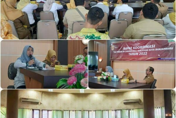 Kegiatan BNN Kota Banjarbaru Menghadiri Undangan Rapat Koordinasi PIC RAN P4GN Kota Banjarbaru Tahun 2022.