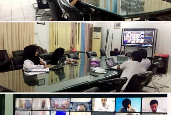 Kegiatan BNN Kota Banjarbaru – Penguatan Media Sosial BNNP dan BNNK secara virtual via zoom dengan Biro Humas dan Protokol Settama BNN RI