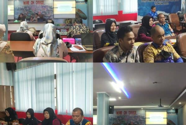 BNN Kota Banjarbaru - Menghadiri Undangan Penyusunan Laporan Keuangan