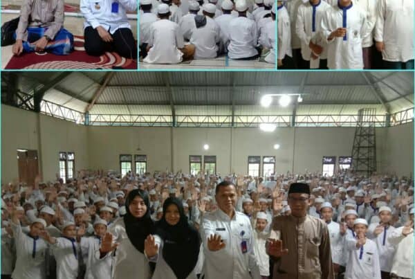 Gema war on drugs di Pondok Pesantren Al falah Putra Banjarbaru