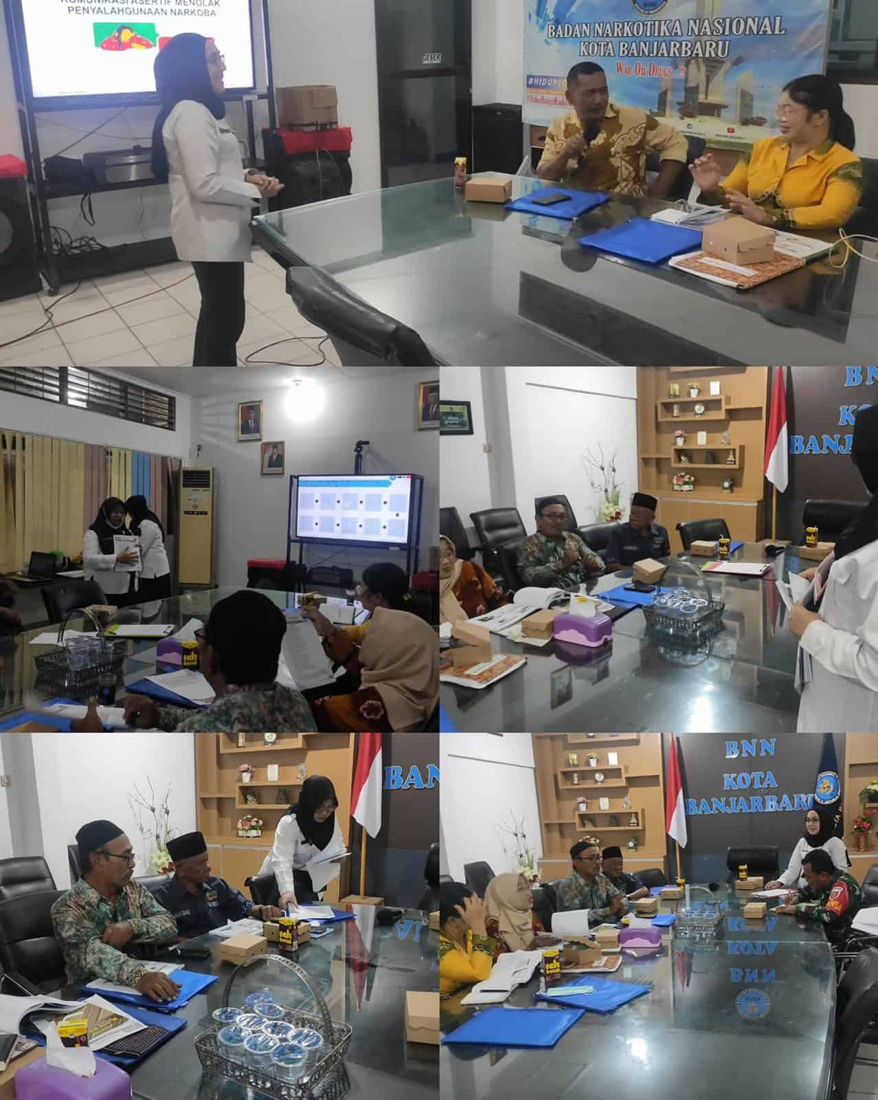 Kegiatan Seksi Rehabilitasi BNN Kota Banjarbaru - Bimbingan Teknis Agen Pemulihan IBM Kelurahan Syamsudin Noor Kegiatan Seksi Rehabilitasi BNN Kota Banjarbaru – Bimbingan Teknis Agen Pemulihan IBM Kelurahan Syamsudin Noor