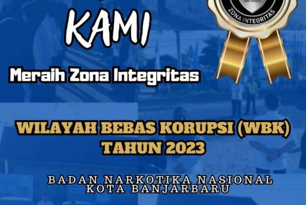 BNN Kota Banjarbaru – Dukung Kami dalam Zona Integritas