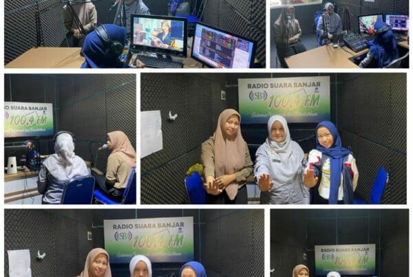 BNN Kota Banjarbaru-Melaksanakan Kegiatan Sosialisasi P4GN melalui media elektronik Radio Suara Banjar Martapura