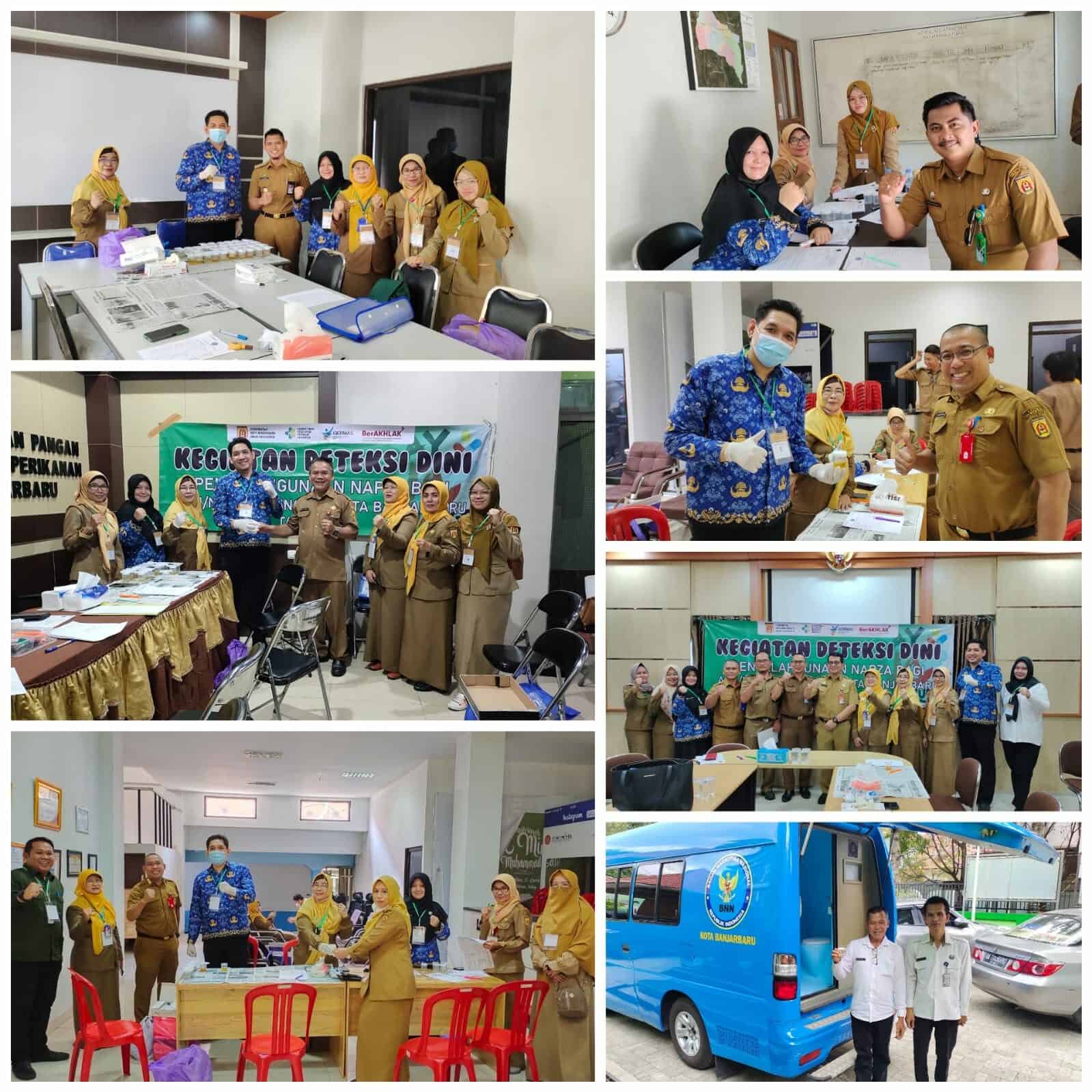 BNN Kota Banjarbaru - Pelaksanaan Kegiatan Deteksi Dini Narkotika melalui Test Urine BNN Kota Banjarbaru – Pelaksanaan Kegiatan Deteksi Dini Narkotika melalui Test Urine