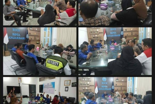 BNN Kota Banjarbaru – Rapat penilaian kinerja PPNPN tahun 2023.